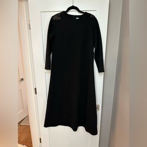 Tuckernuck Quilted Harper Dress with Beaded Shoulders Size L. Tags in tact, new.